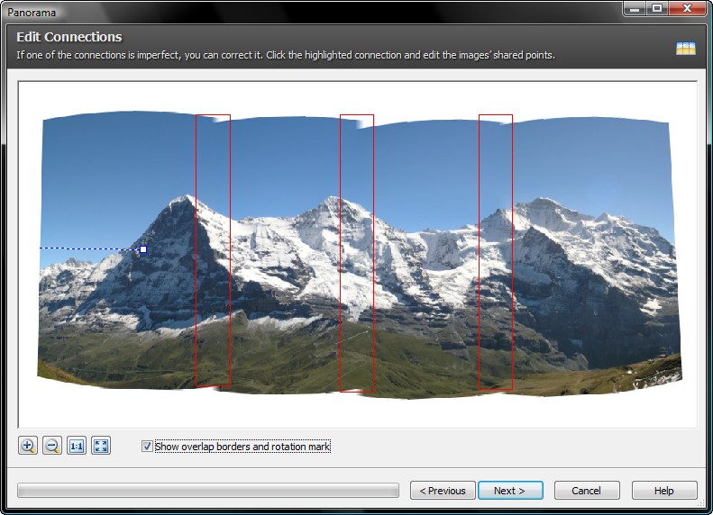 Zoner Photo Studio Pro - Panoramafunktion