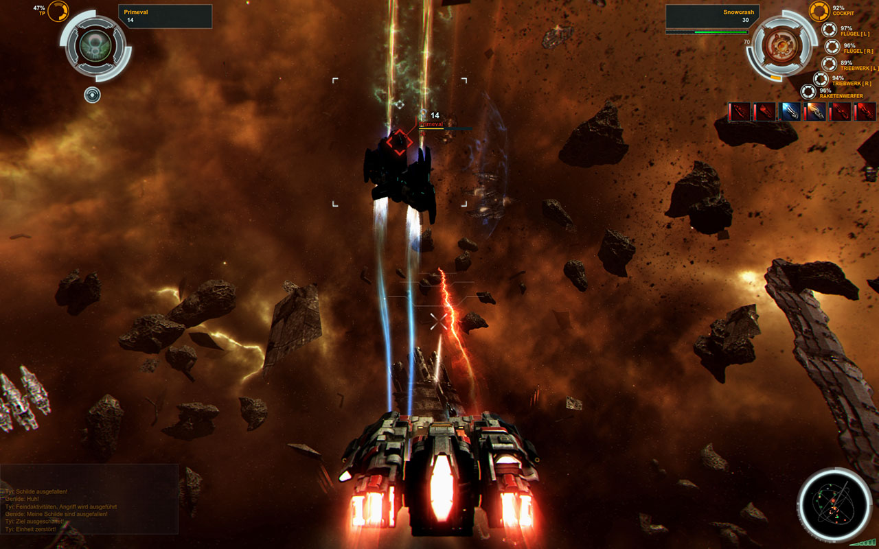 Black Prophecy - Action mit Maus und Tastatur (Screenshot: Gamigo/Reakktor)