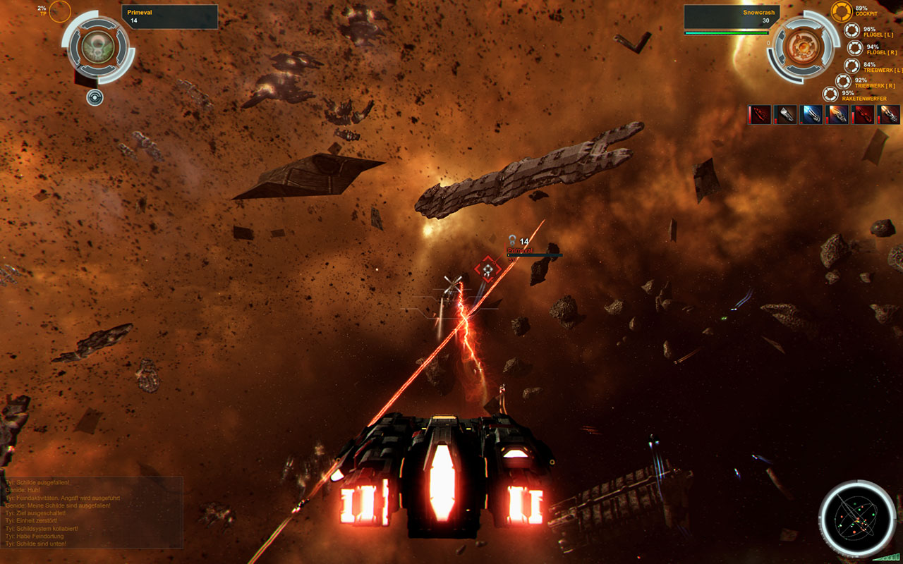 Black Prophecy - Action mit Maus und Tastatur (Screenshot: Gamigo/Reakktor)