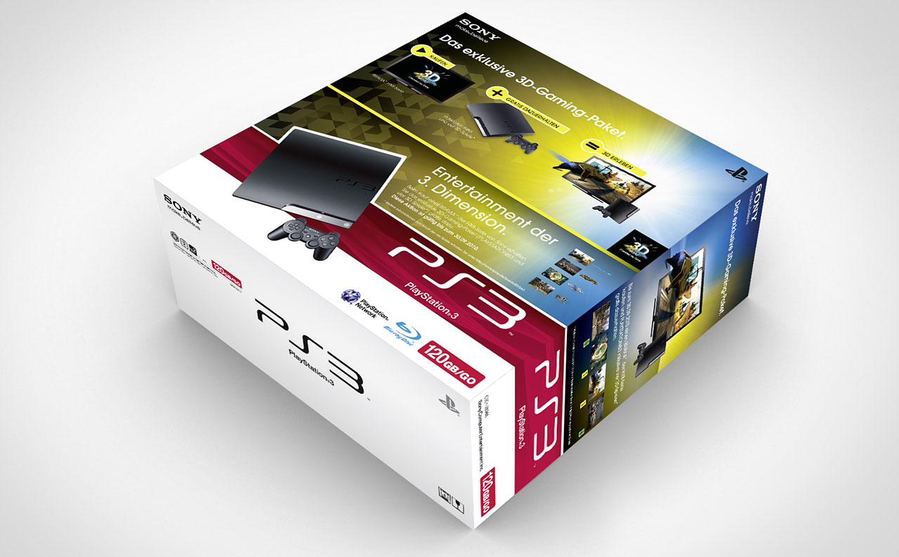 ... einer Playstation 3 Slim (120 GByte) oder mit...