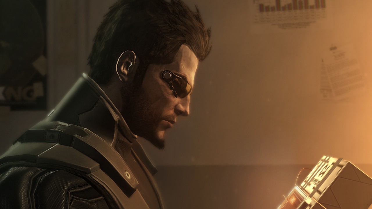 Deus Ex Human Revolution - der Protagonist Adam Jensen (Screenshot: Square Enix/Eidos