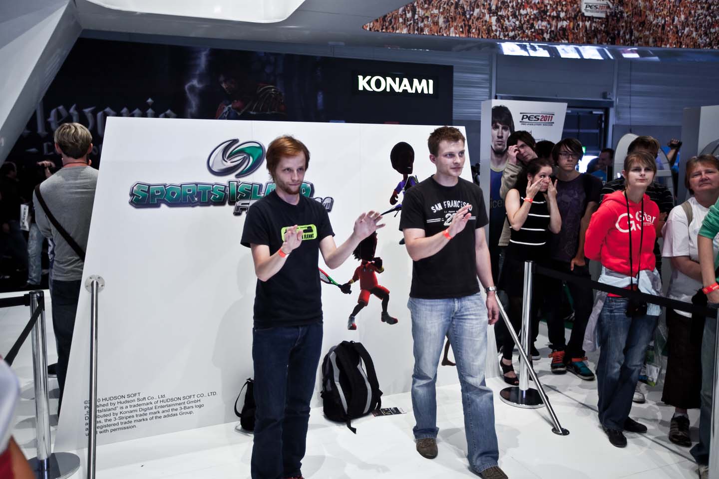 Konami: Microsoft Kinect und Sports Island (Foto: Maximilian Knop)