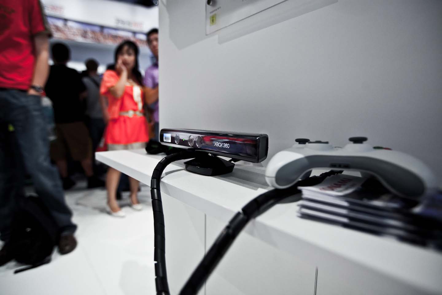 Kinect-Nahaufnahme (Foto: Maximilian Knop)