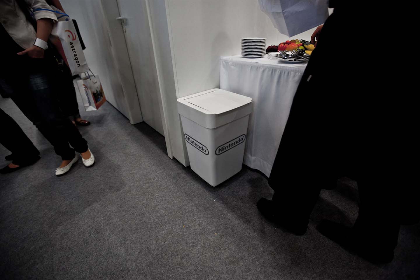 Exklusiv bei Golem.de: Nintendos neue Konsole - gut getarnt und doch entdeckt. (Foto: Maximilian Knop)