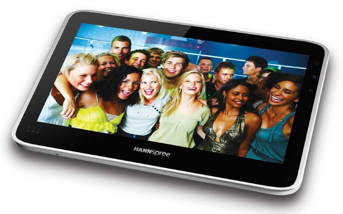 Hannspree-Tablet kommt mit Android 2.2.