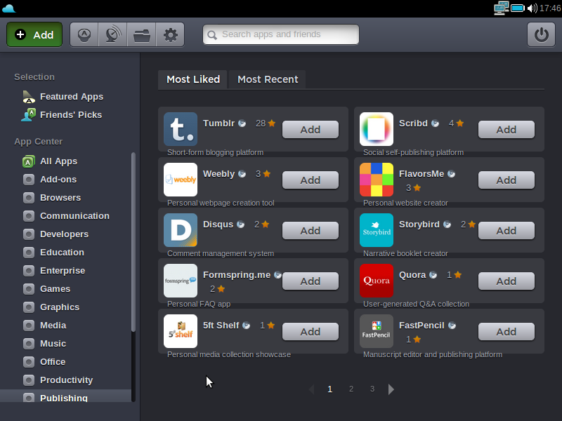 ...Anwendungen zur Veröffentlichung von Inhalten im Web, ...