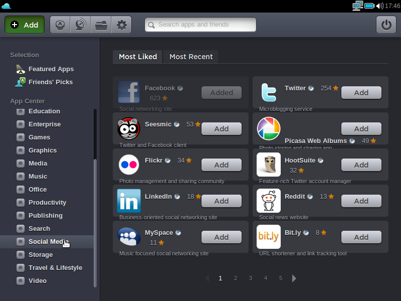 ...Anwendungen für soziale Netzwerke, ...