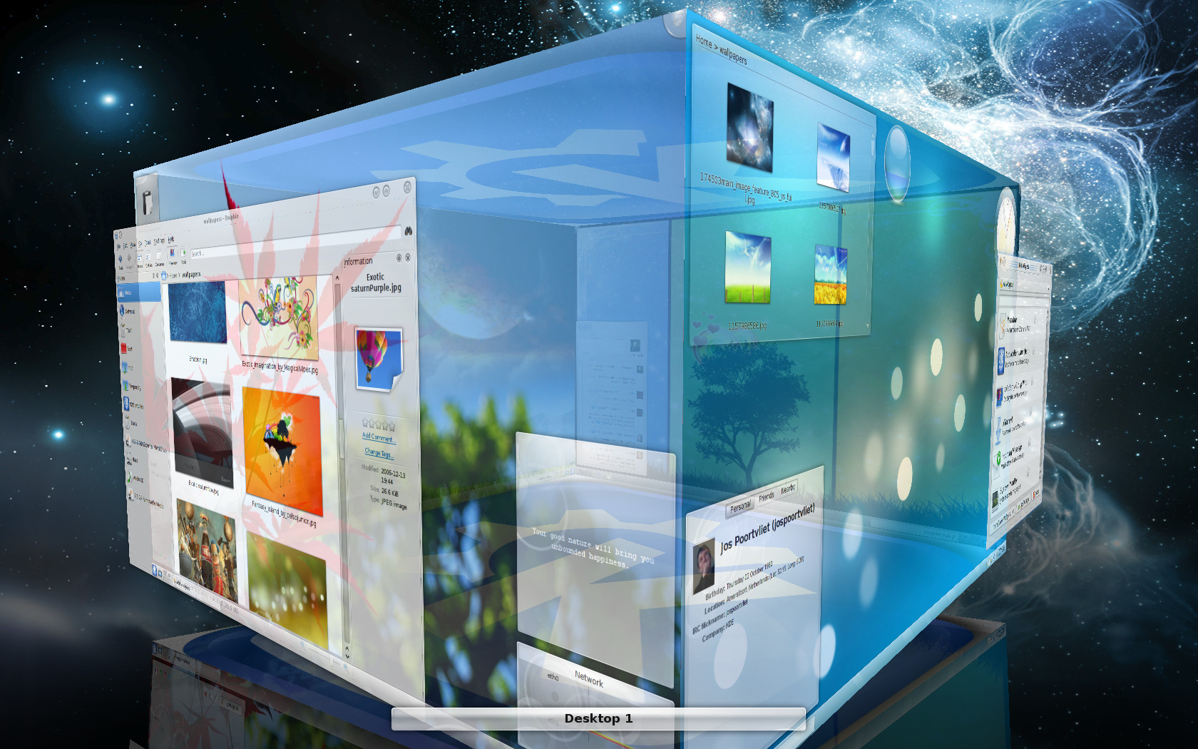 Compositing mit Kwin