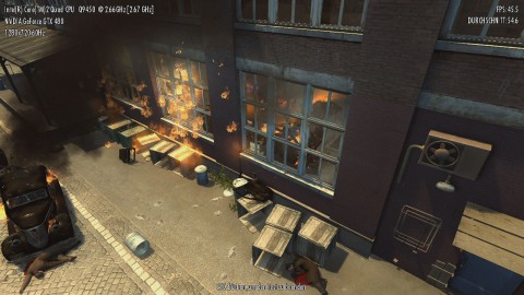 Mafia 2 Benchmark - PhysX: aus