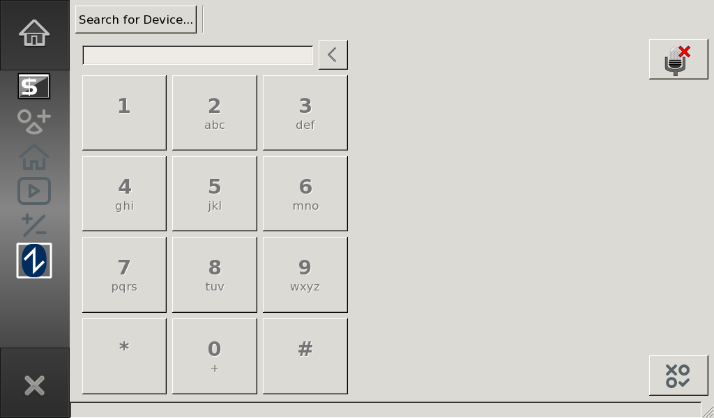 Über den BT-HFP-Dialer können Rufnummern an mobile Geräte weitergegeben werden.