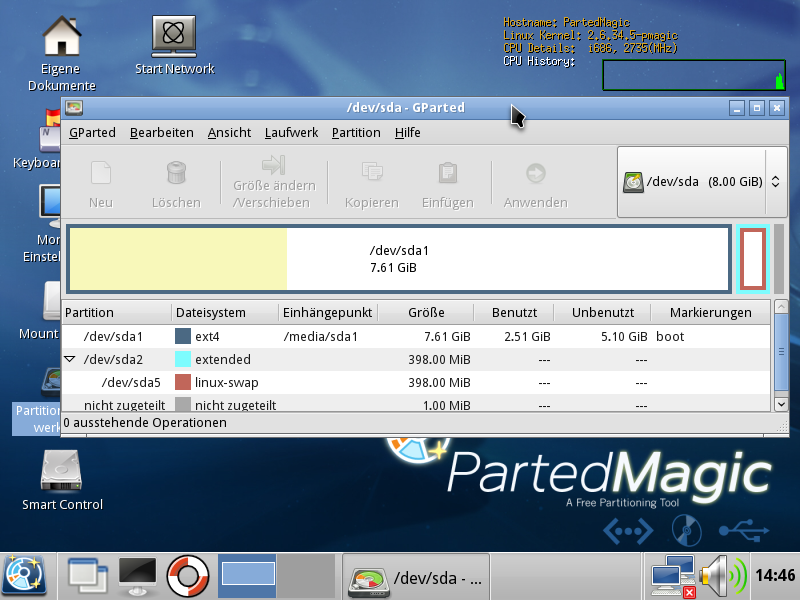 Parted Magic 5.3
