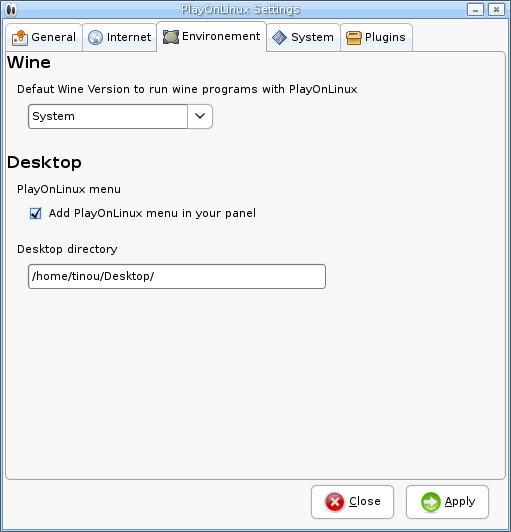 Playonlinux