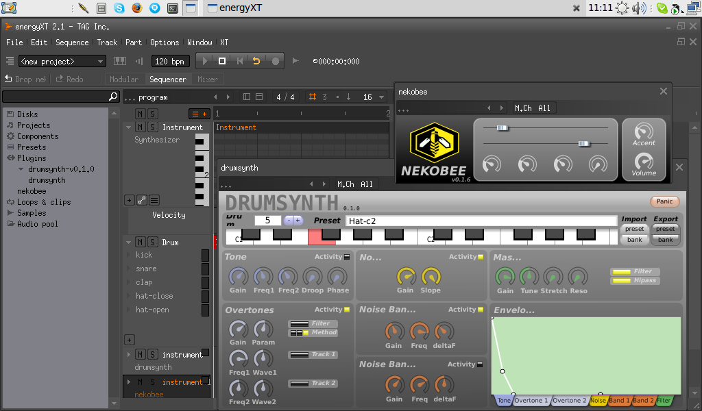 Energy mit VST-Plugins