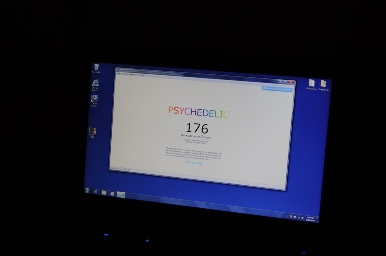 Testsystem von Intel