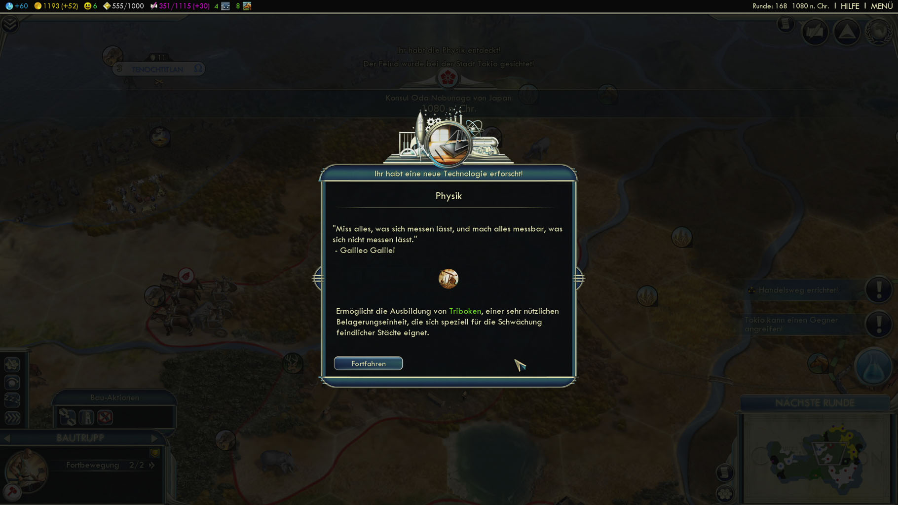 Erforschte Technologien kommen immer mit einem netten Zitat daher.