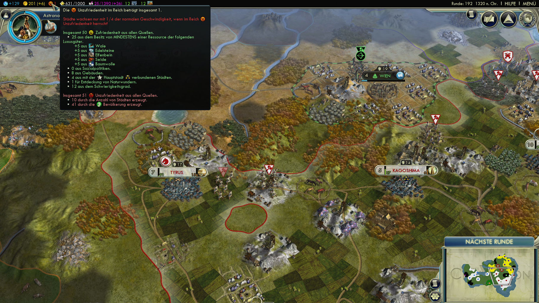 Bleibt der Spieler mit dem Cursor länger über einer Statistik, ploppen Zusatzinformationen auf.