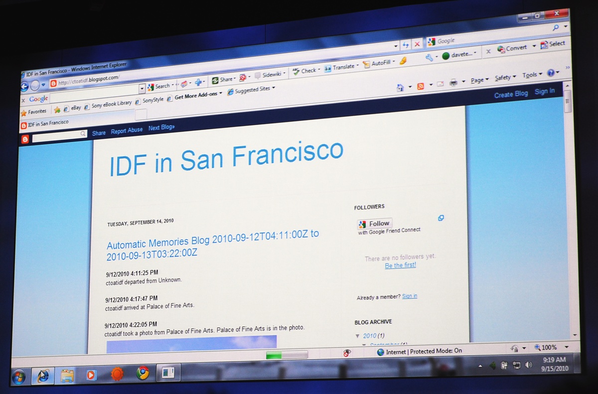 .. wird zu einem automatischen Blog.