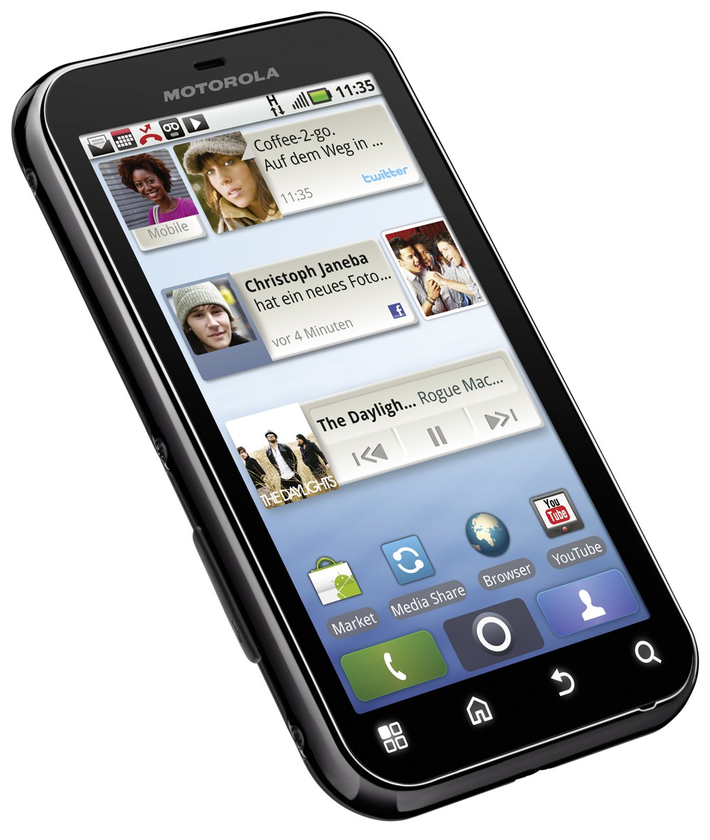 Motorola Defy mit Android 2.1