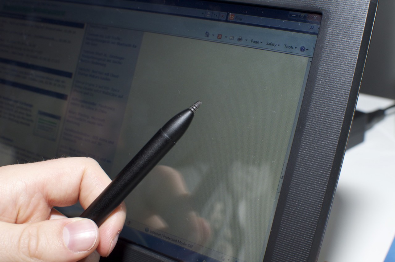 Der Stift für den N-Trig-Duo-Sense-Digitizer