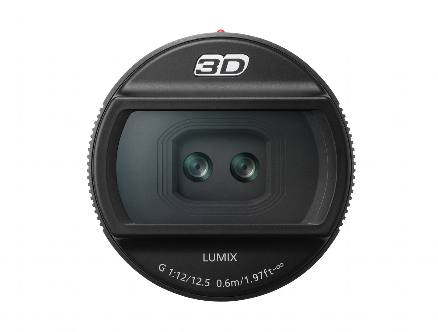 3D-Objektiv Panasonic G12 / 12,5 mm