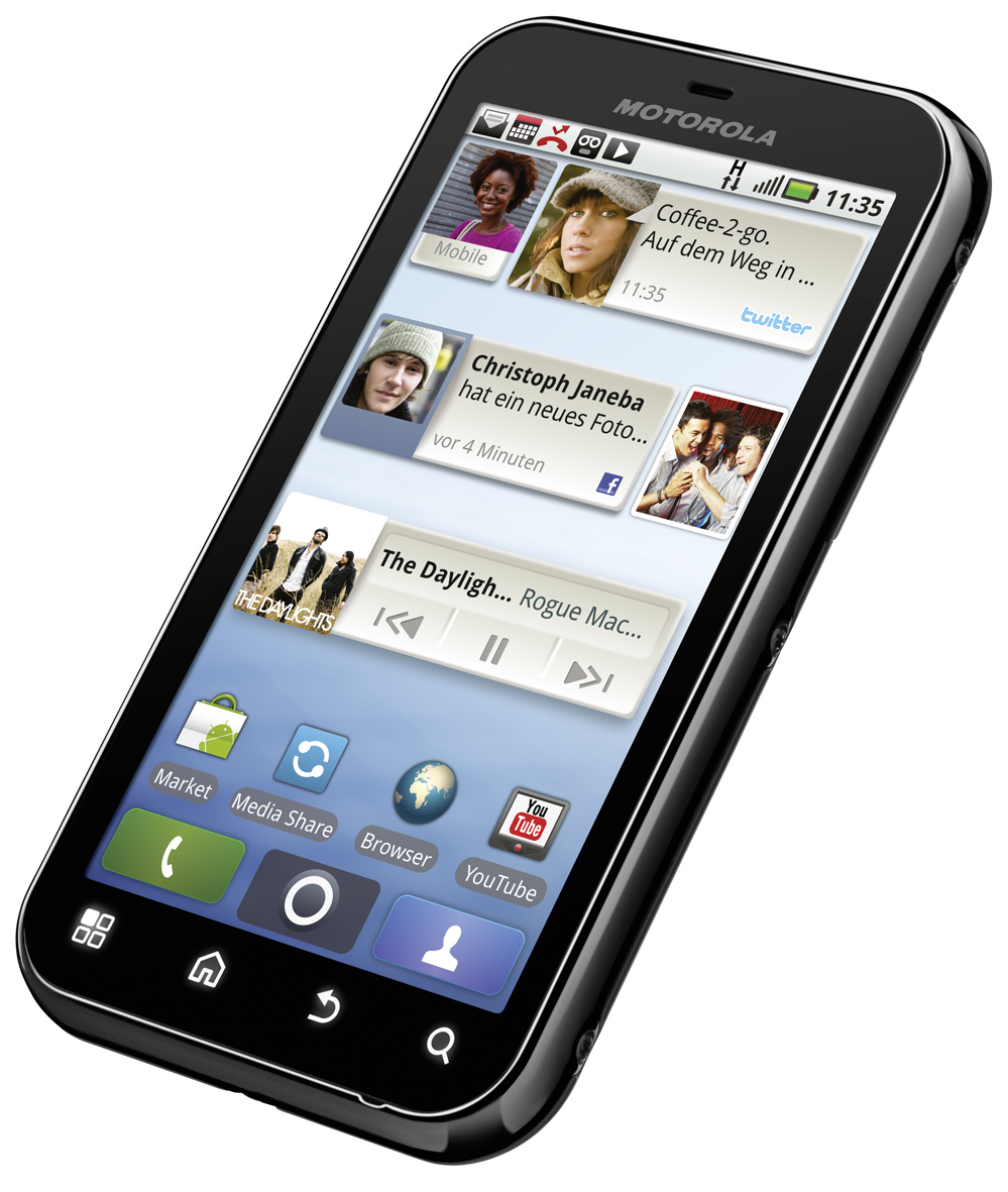 Motorola Defy mit Android 2.1
