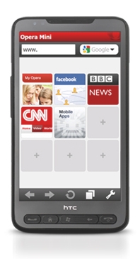 Opera Mini 5.1 für Windows Mobile