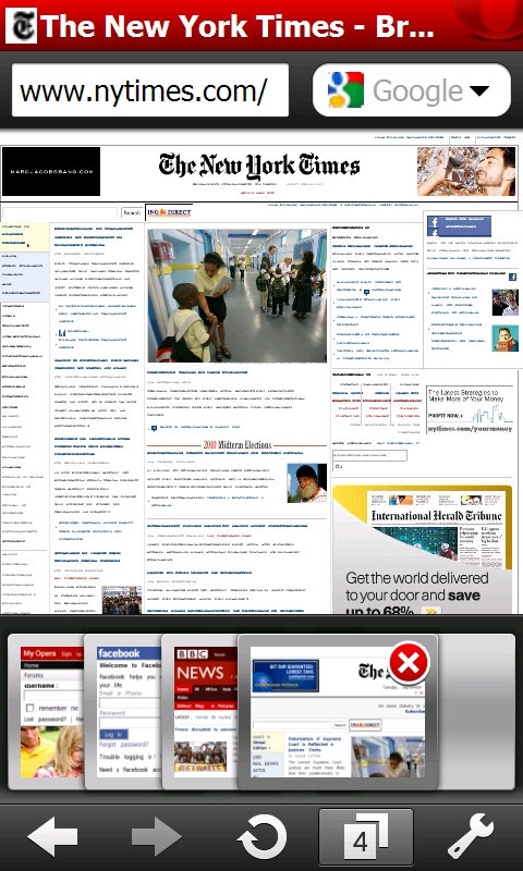 Opera Mini 5.1 für Windows Mobile