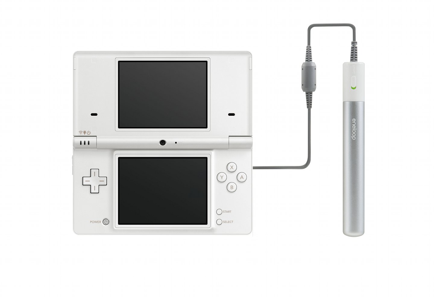 Eneloop Stick Booster mit Nintendo DSi