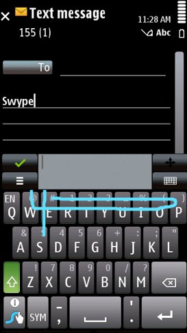 Swype für Symbian