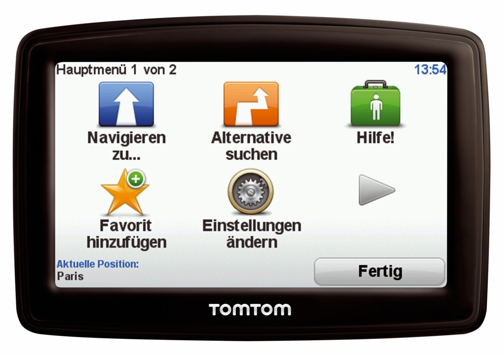 Tomtom Start XL EinsteigerNavigationsgerät mit SechsButtonBedienung
