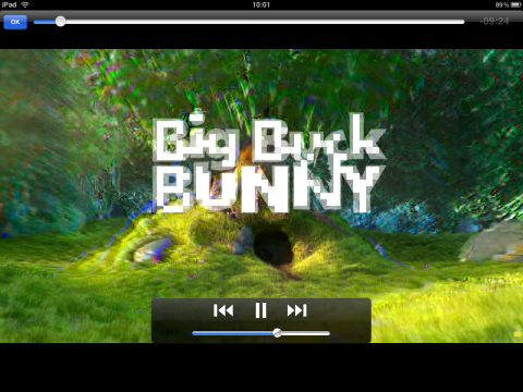 Videos mit hoher Aufl&ouml;sung &uuml;berfordern das iPad bei einigen Codecs.