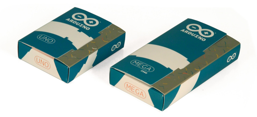 Die Verpackungen der neuen Platinen