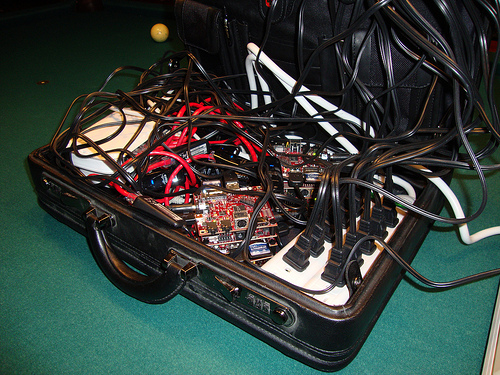 Beowulf Cluster R auf zehn Beagleboards