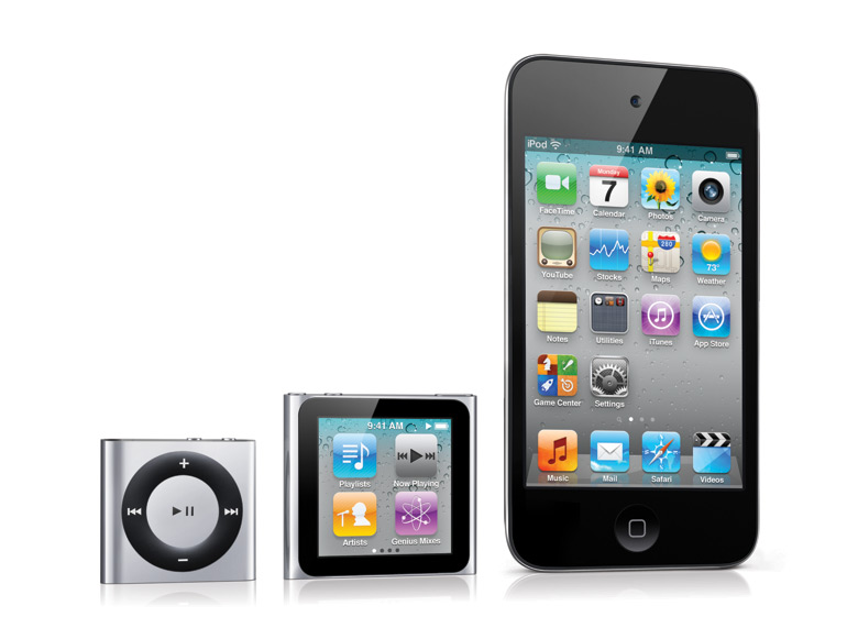 Apple-iPod-Familie
