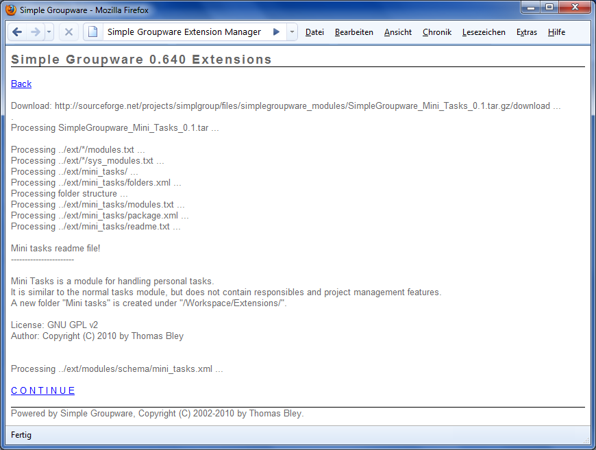 Simple Groupware