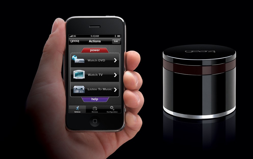 Unityremote - Blick auf die iPhone-App (Bild: Gear4)