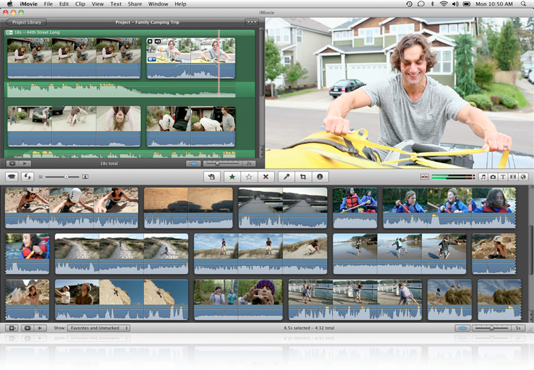 iLife 11 - iMovie Audioschnitt