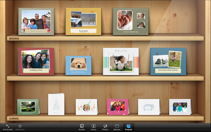 iLife 11 - iPhoto Projekte