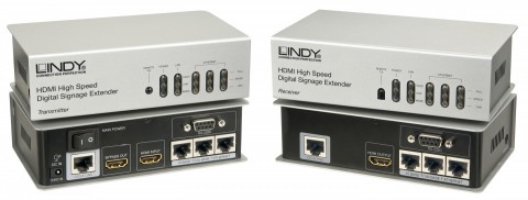 Sender HDMI, Infrarot und Ethernet über 100 Meter durch ein Netzwerkkabel