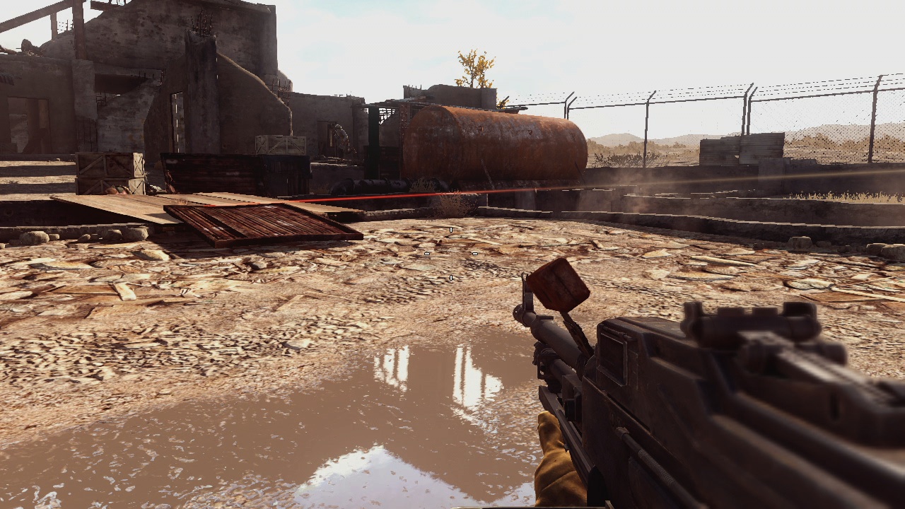 "Das Spiel mit der Pfütze mit dem Haus mit den zwei Fenstern"