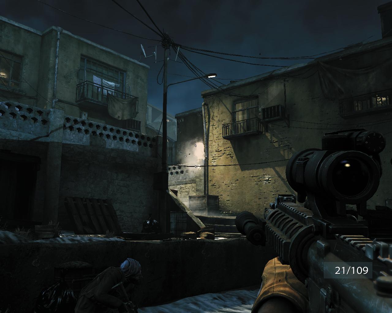 Orte wie diese Siedlung sind vollständig linear.