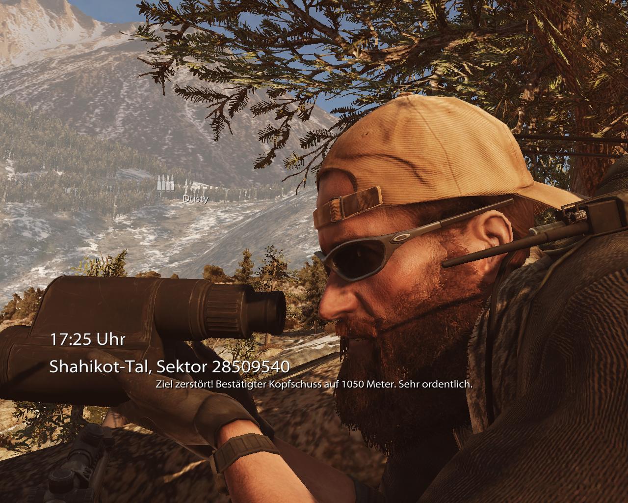 Der bärtige Herr ist kein Taliban, sondern Elitesoldat.