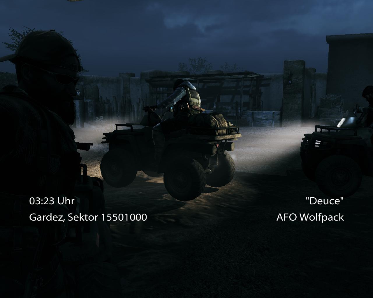 In einer Mission steuert der Spieler Quad-Bikes.