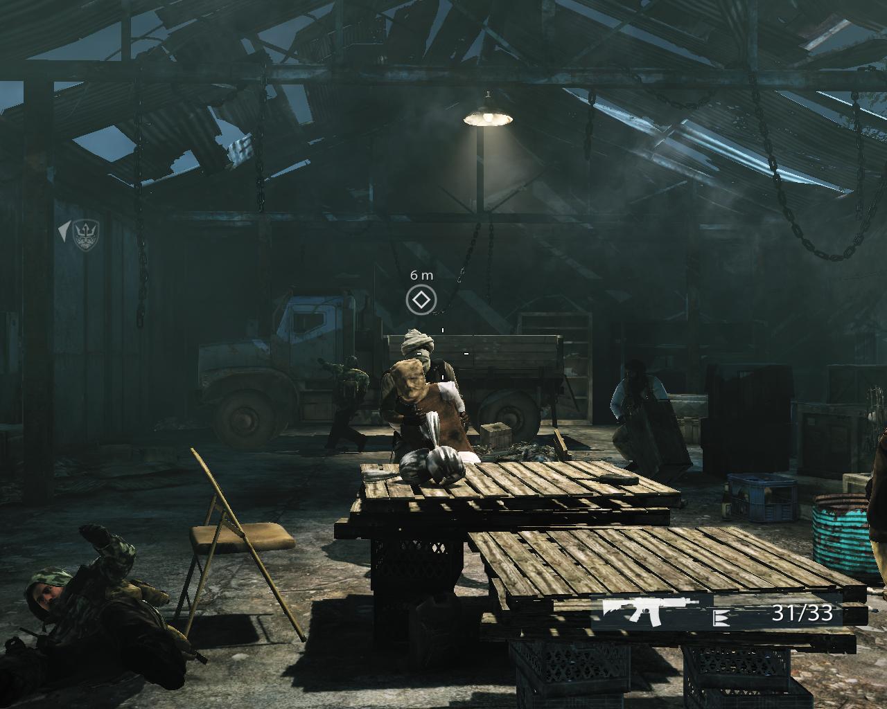 Befreiung eines Entführten.