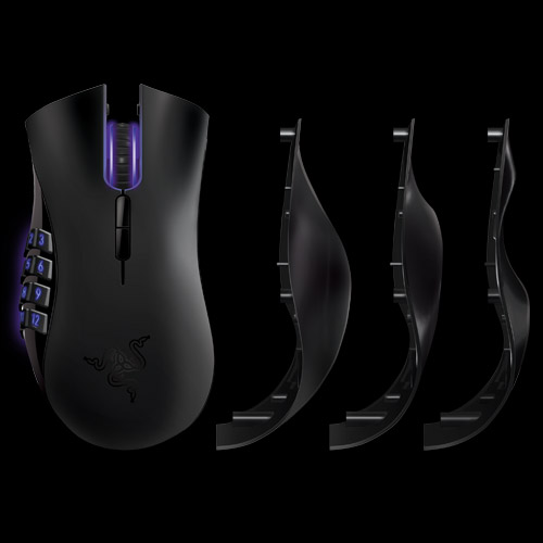 Razer Naga Epic mit austauschbaren Seitenteilen