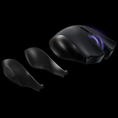 Razer Naga Epic mit austauschbaren Seitenteilen