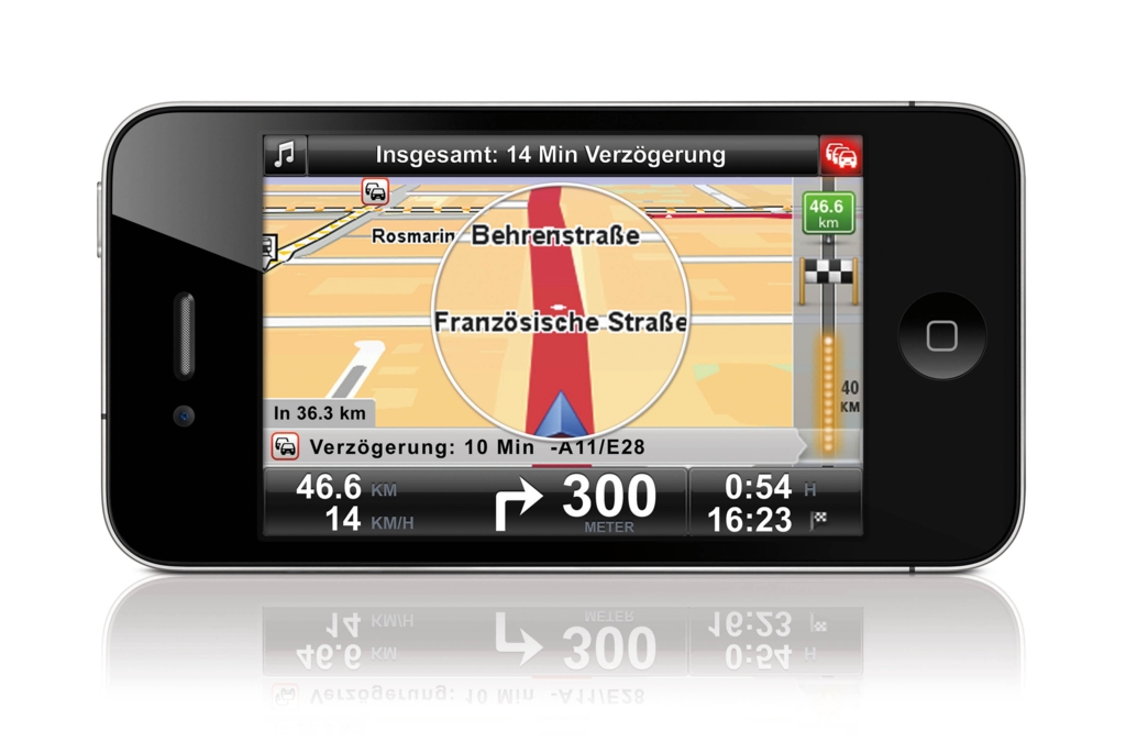 Tomtom-App 1.5 für iPhone