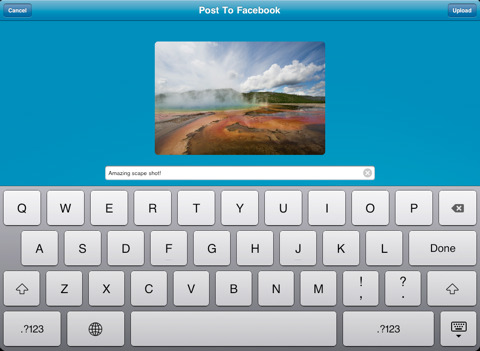 WD Photos Viewer iPad-Version (Suche)