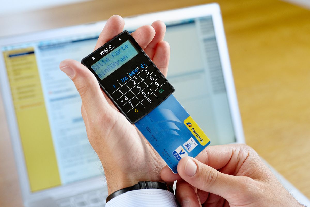 Der Tan-Generator (Foto: Postbank)