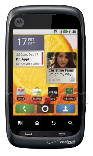 Motorola Citrus - CDMA-Smartphone kommt mit Android 2.1